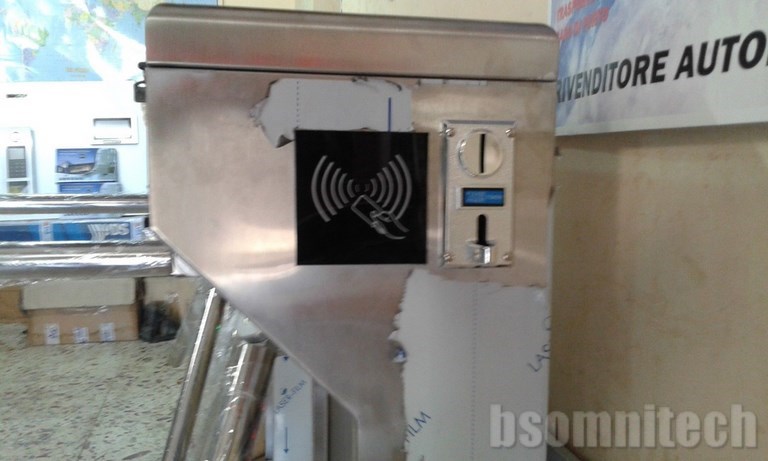 TORNELLO CON GETTONIERA INCORPORATA , ANCHE MULTIMONETA